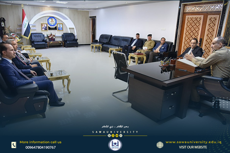 زيارة الى قيادة شرطة المحافظة